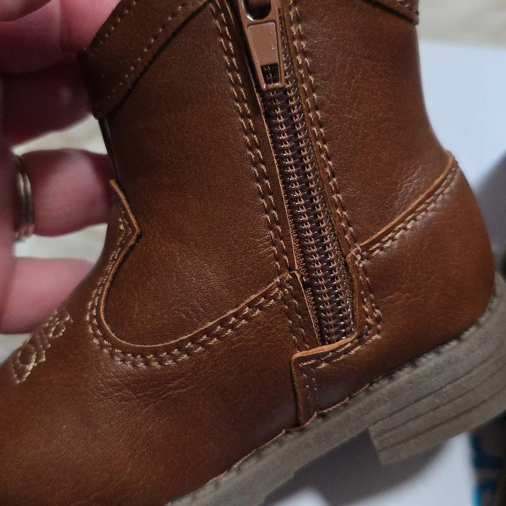 NWT Carter's Delilah Cowboy Boots- 4 Toddler
